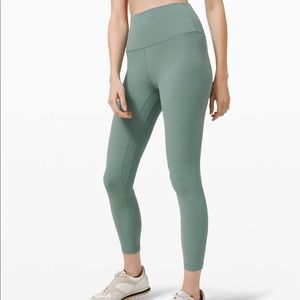 Lululemon Align HR 25” in Tidewater Teal Size 6